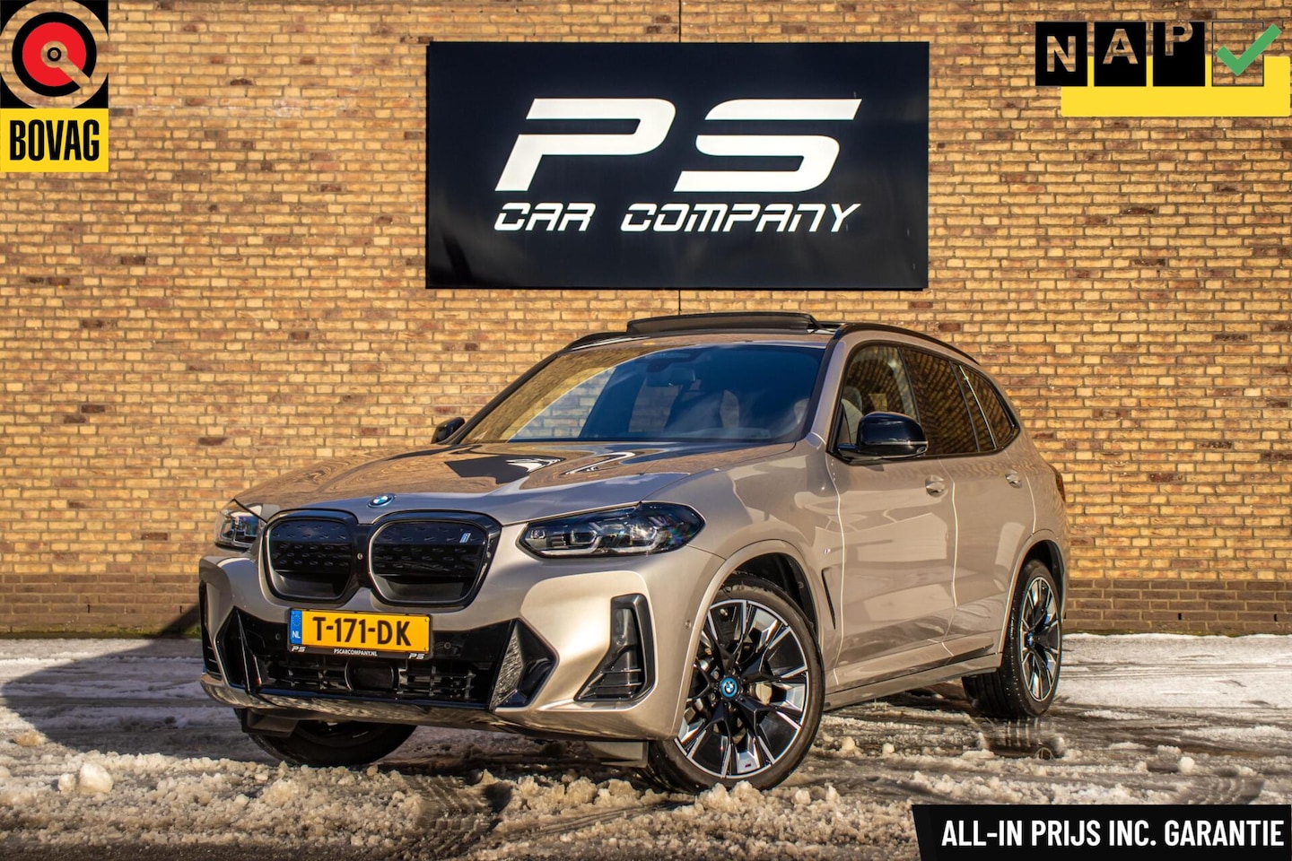 BMW iX3 - High Executive 80 kWh M-Sport, Orig. NL, Pano, Leder - AutoWereld.nl