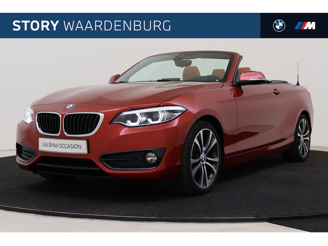 BMW 2-serie Cabrio - 230i High Executive Sport Line Automaat / Sportstoelen / Adaptieve LED / Comfort Access / - AutoWereld.nl