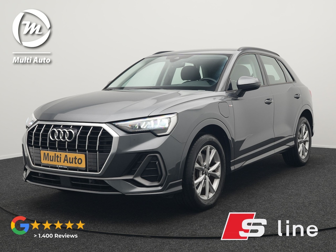 Audi Q3 - 45 TFSI e S Line Plug In Hybrid 245pk PHEV | Apple Carplay | Navigatie | Blis | Cruise Con - AutoWereld.nl