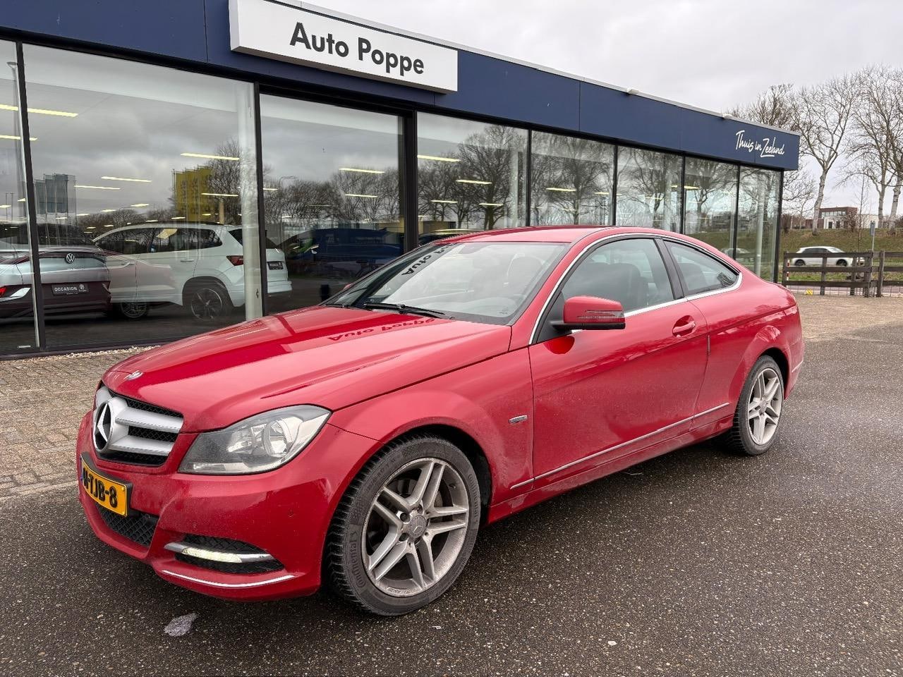 Mercedes-Benz C-klasse Coupé - C 180 Ambition Automaat 156pk | Leder - AutoWereld.nl