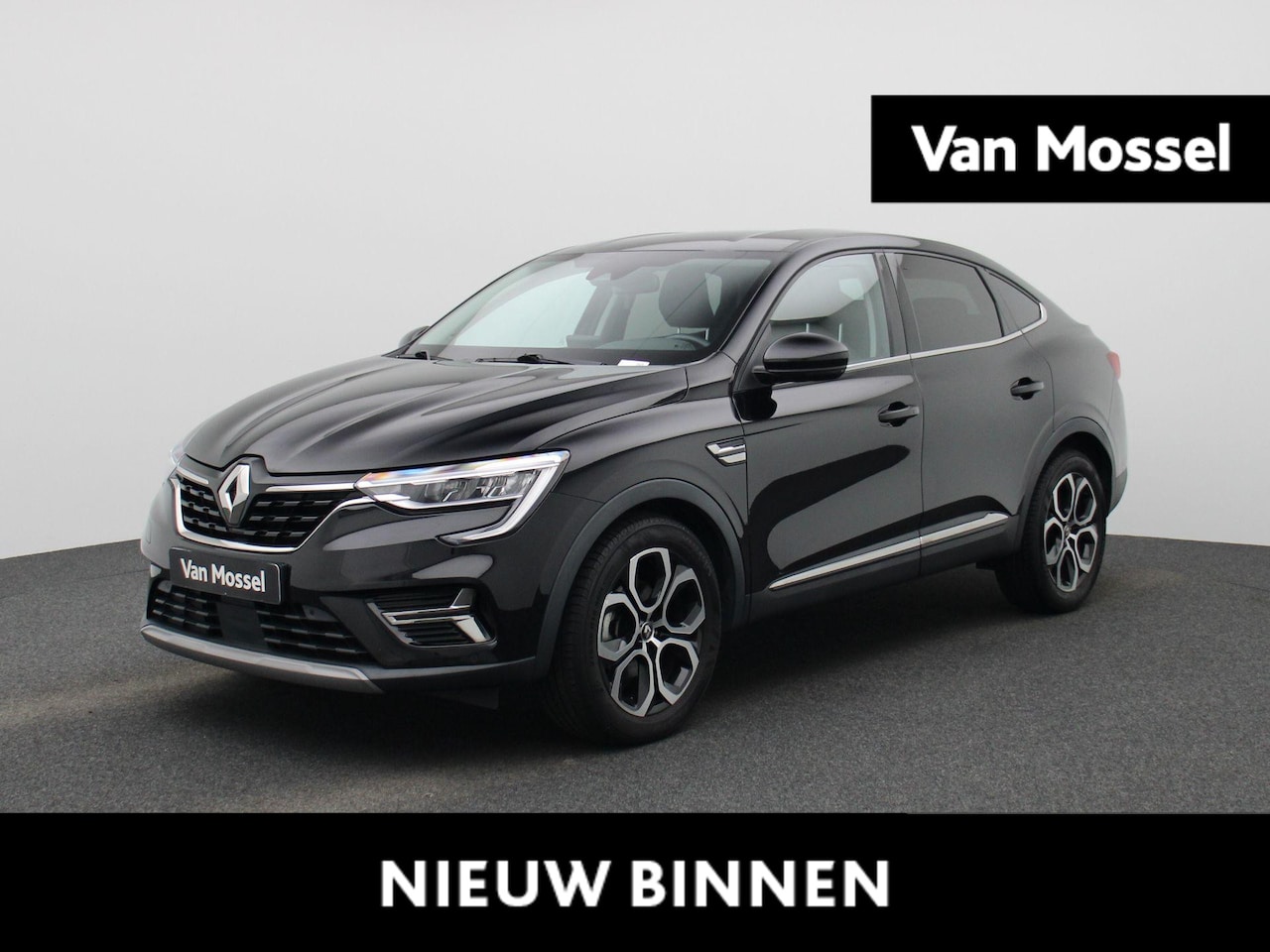 Renault Arkana - 1.6 E-Tech Hybrid 145 Intens AUTOMAAT | NAVIGATIE | HALF-LEDER | LED | CAMERA - AutoWereld.nl
