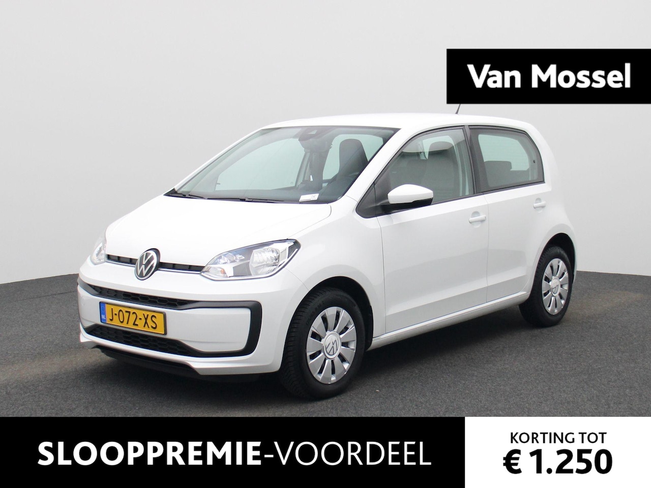 Volkswagen Up! - 1.0 BMT move up! | AIRCO | DAB RADIO | BT TELEFOON | CENTRALE DEUR VERGRENDELING | - AutoWereld.nl