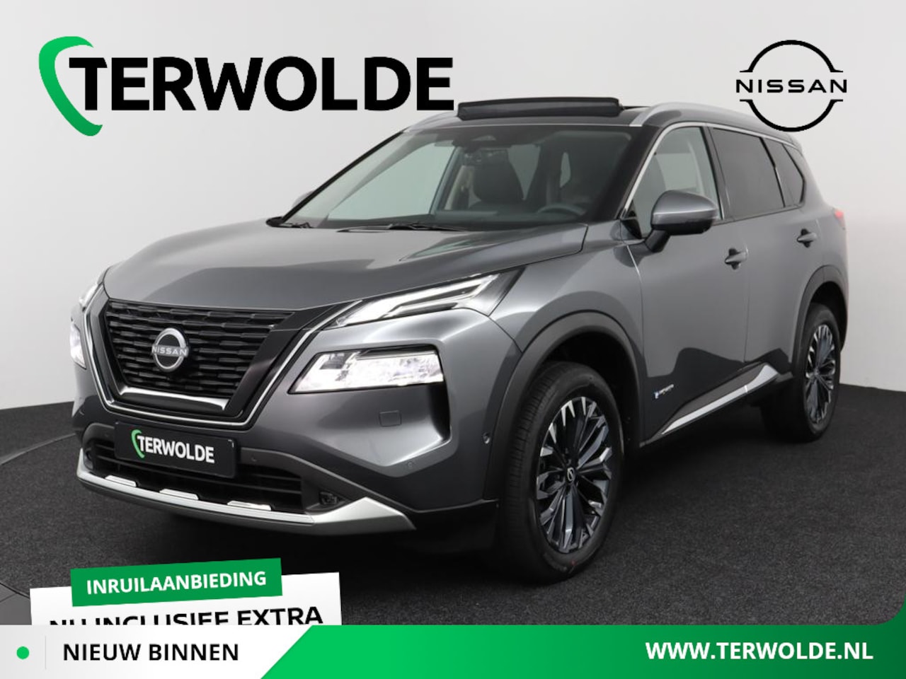 Nissan X-Trail - 1.5 e-Power Tekna | €3.500 voorraadvoordeel! | Stoel, stuur, achterbank en voorruit verwar - AutoWereld.nl