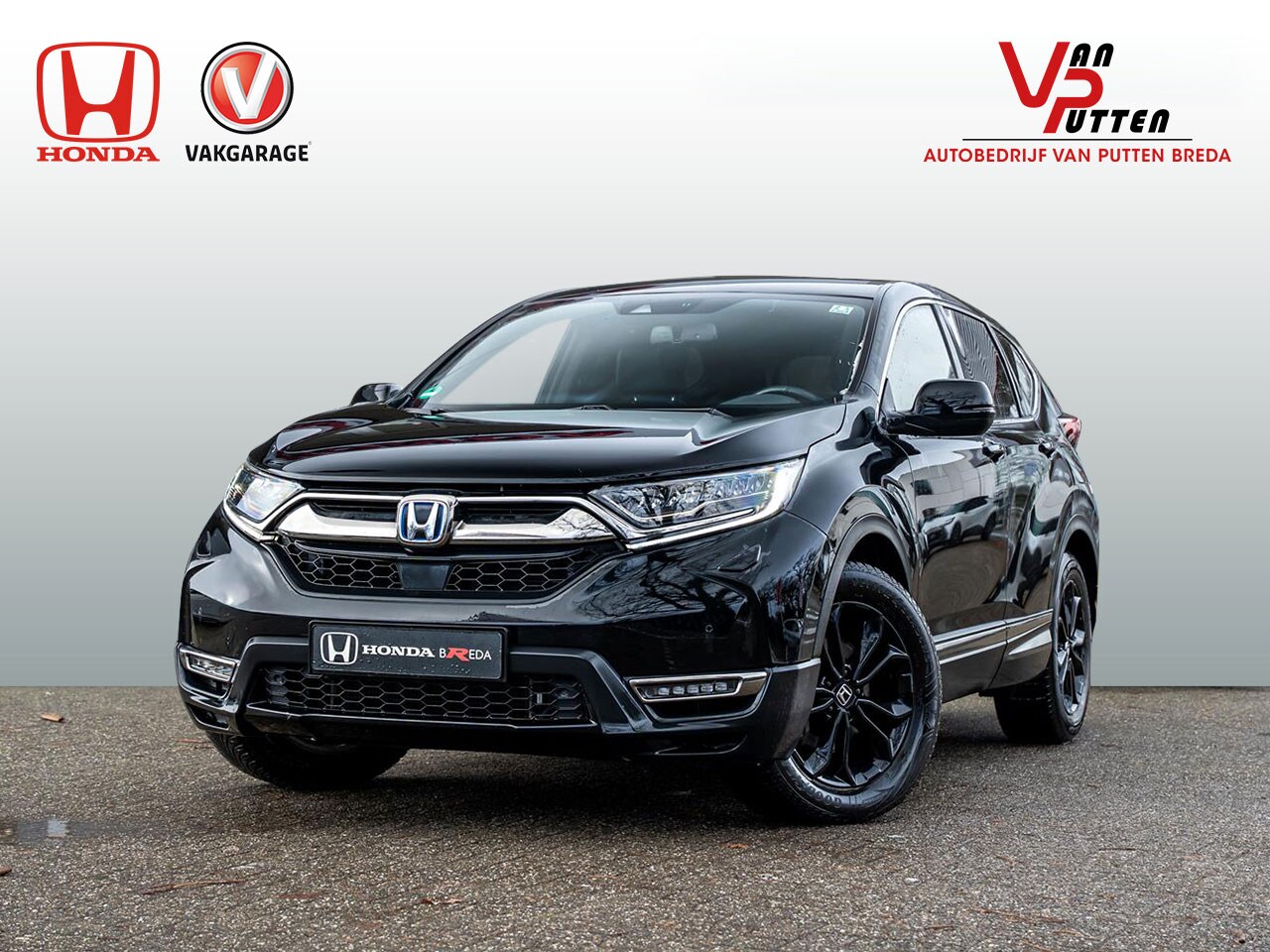 Honda CR-V - 2.0 Full Hybrid Black Edition Automaat | Navigatie | Apple Carplay / Android Auto | BTW au - AutoWereld.nl