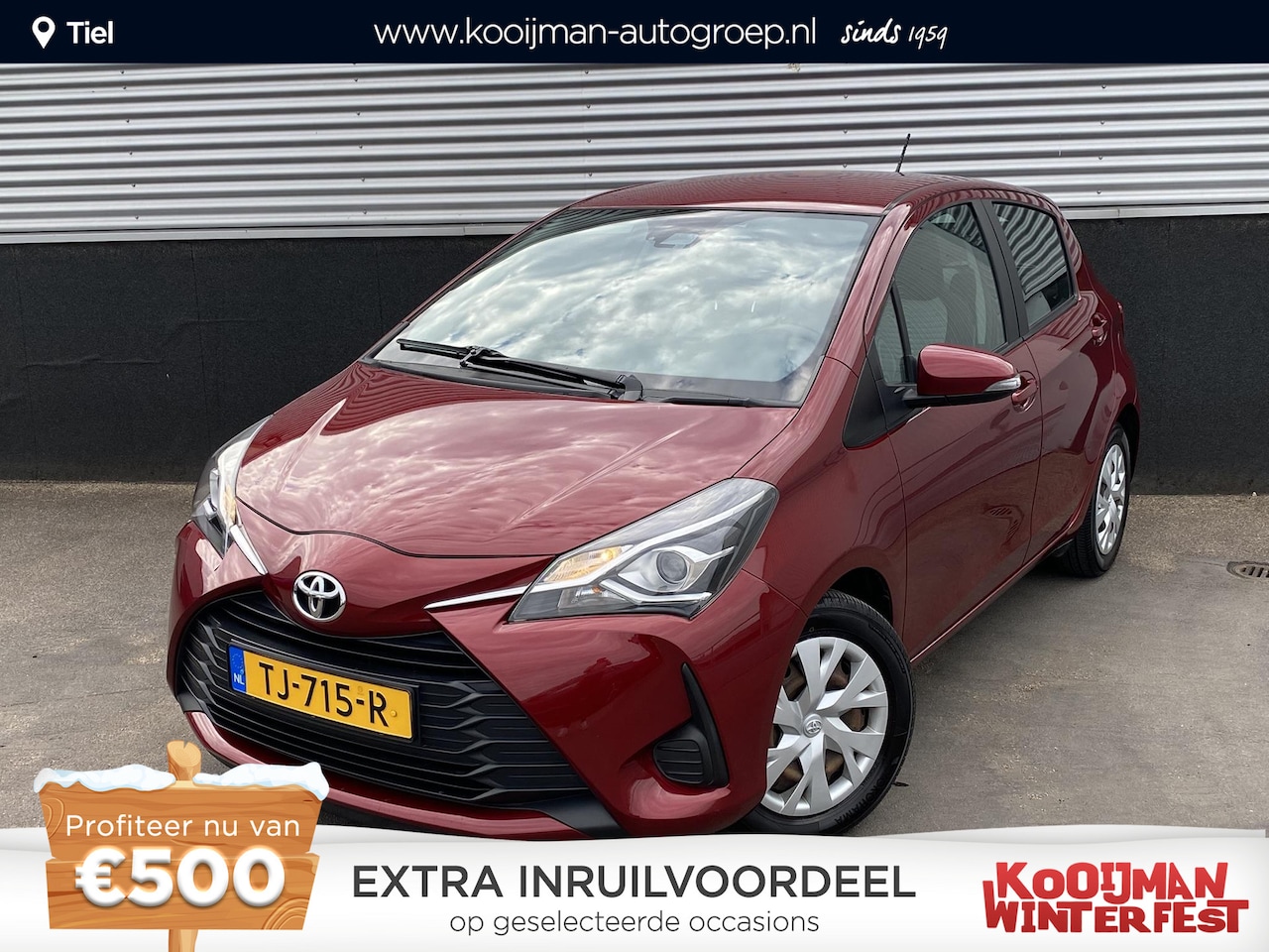 Toyota Yaris - 1.0 VVT-i Energy Navigatie, achteruitrij camera, climate control, cruise control, centrale - AutoWereld.nl