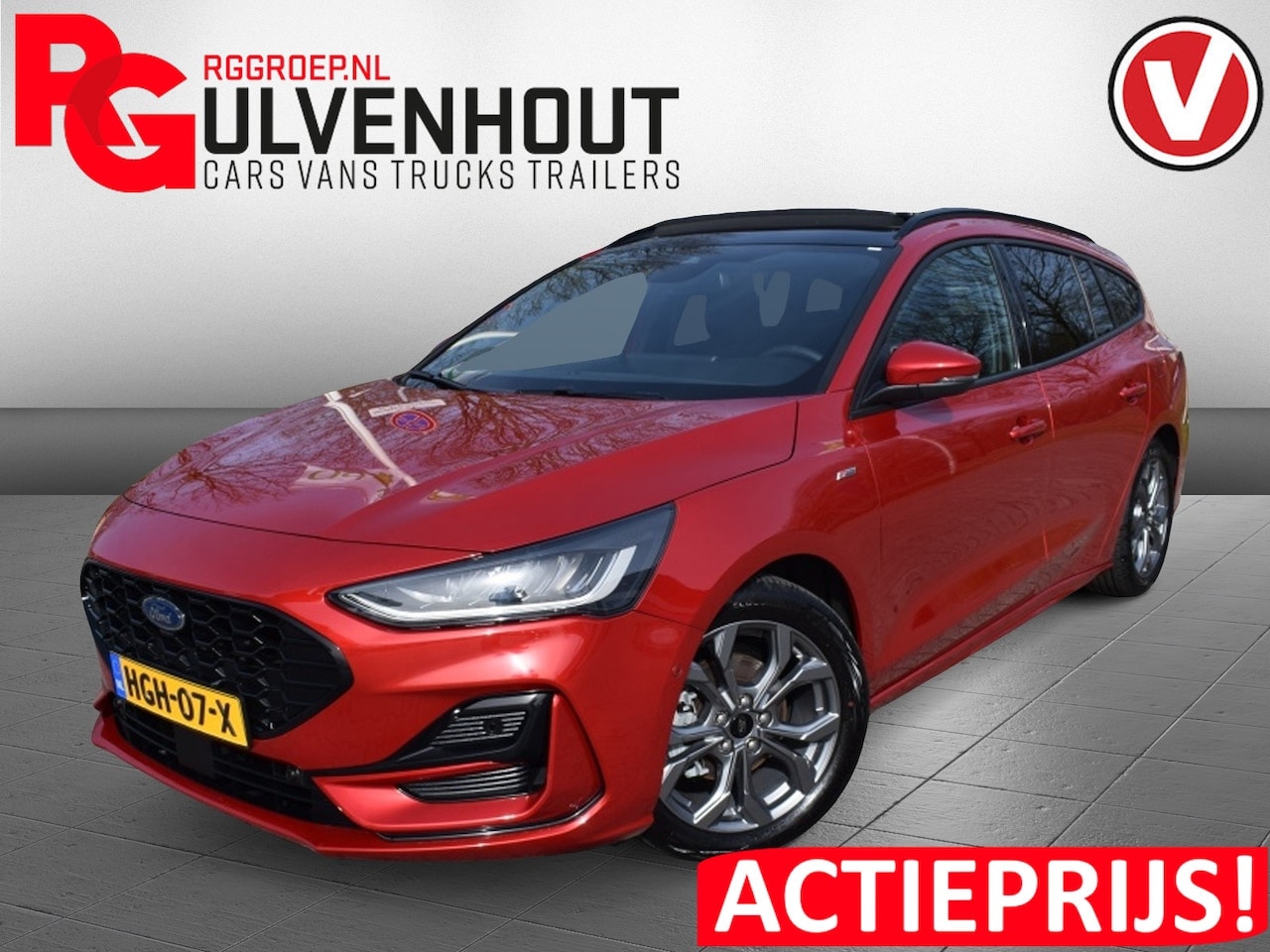 Ford Focus Wagon - 1.0 EcoBoost Hybrid ST-Line 155 PK | AUTOMAAT | PANO | WINTER PA - AutoWereld.nl