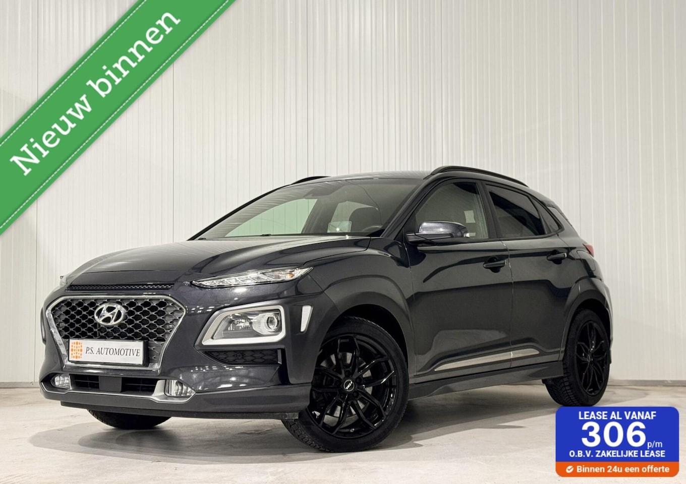 Hyundai Kona - 1.6 T-GDI Premium|HEADS UP|CARPLAY|CAMERA|LANE - AutoWereld.nl