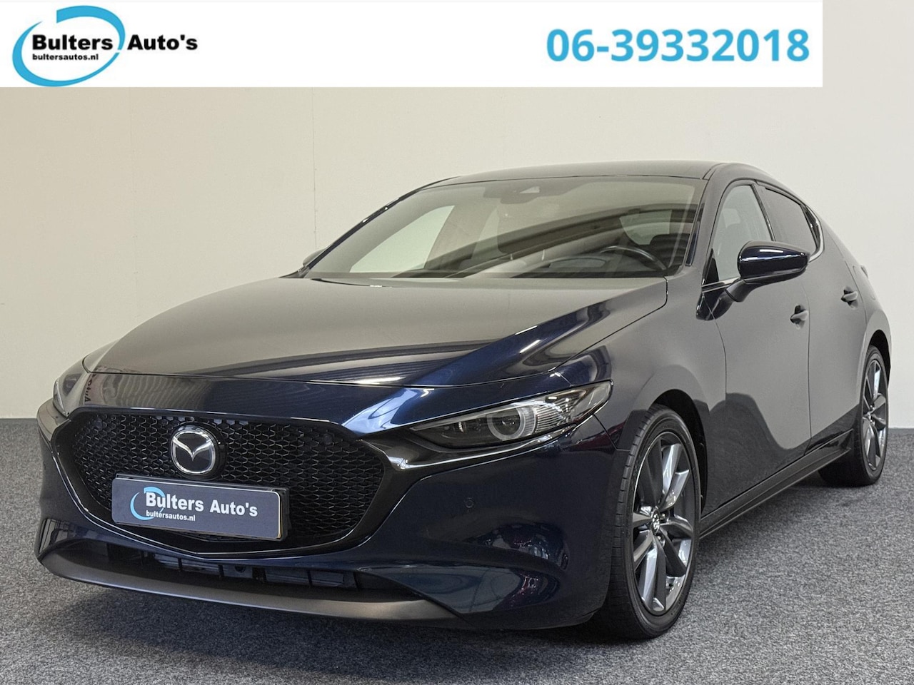 Mazda 3 - 2.0 e-SkyActiv-G M Hybrid 122 Luxury | LEDER | 360CAMERA - AutoWereld.nl