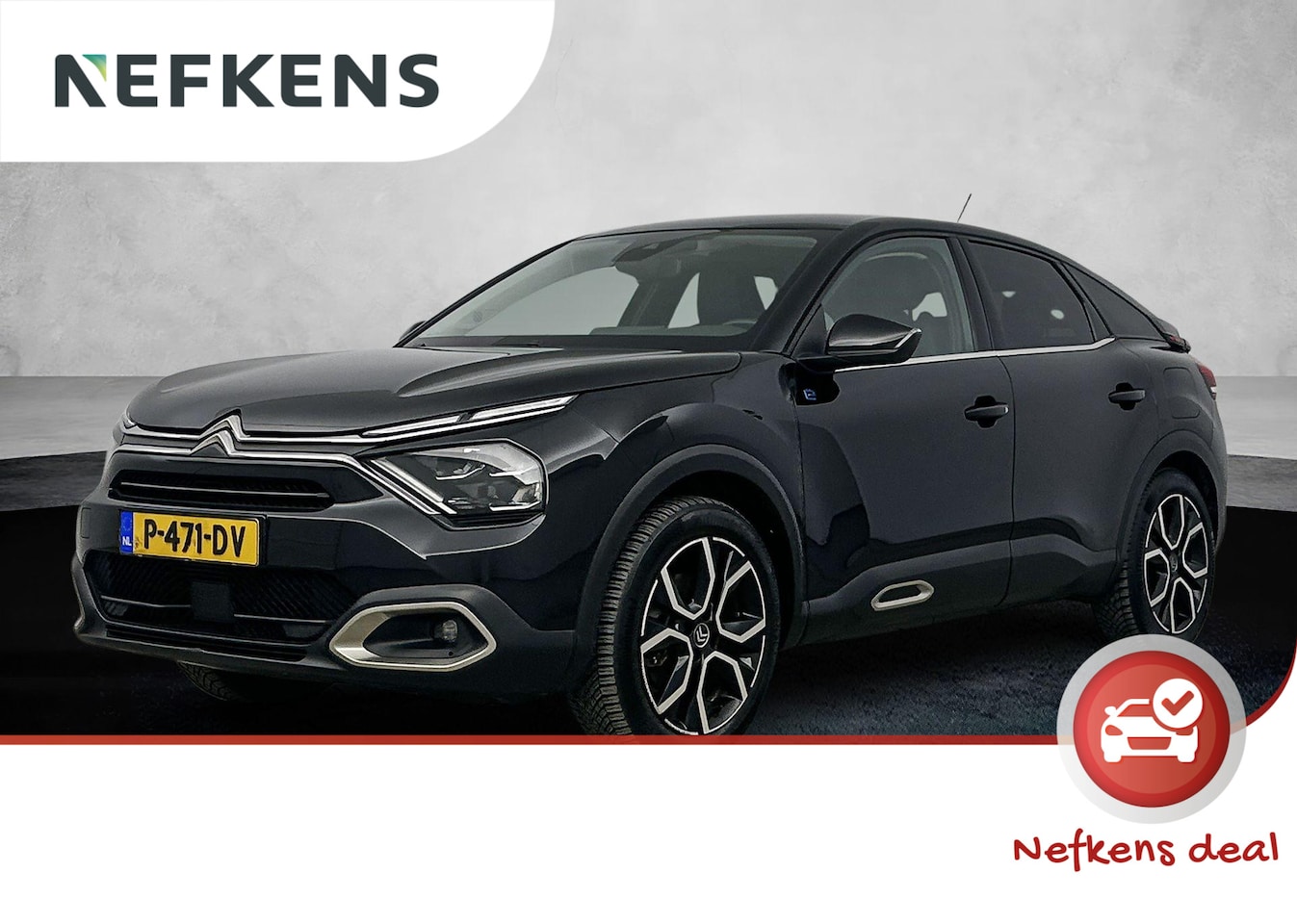 Citroën Ë-C4 - Feel Pack 50kWh | LEER/Stof | Keyless | Trekhaak | Camera | Privacy Glass | 18"LMV | AUTOM - AutoWereld.nl