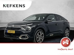 Citroën Ë-C4 - Feel Pack 50kWh | LEER/Stof | Keyless | Trekhaak | Camera | Privacy Glass | 18"LMV | AUTOM