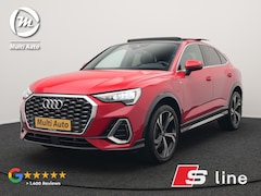 Audi Q3 Sportback - 45 TFSI e S Line Dealer O.H PHEV | Panodak | Adaptive Cruise | Lederen Sportstoelen Memory