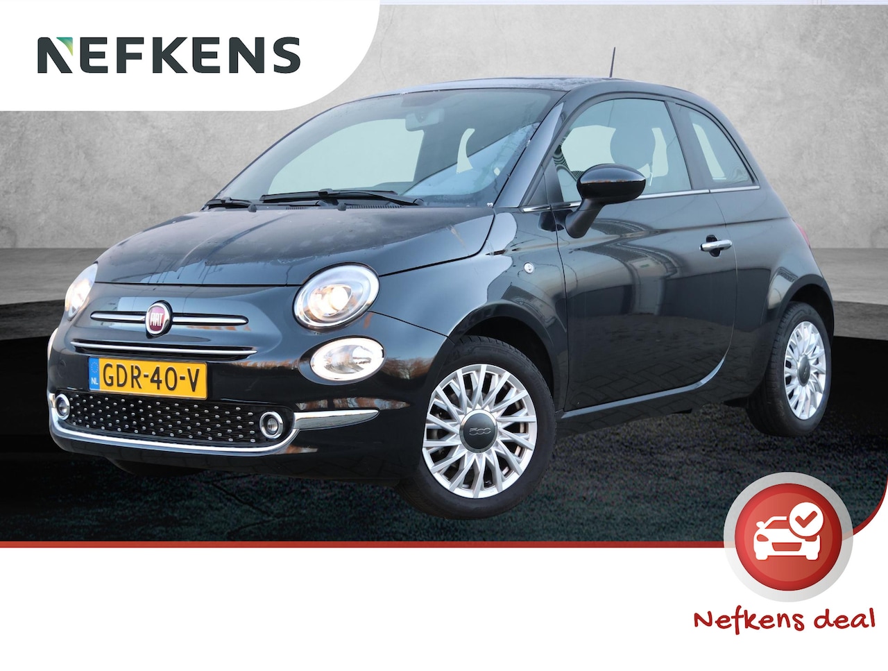 Fiat 500 - 1.0 Hybrid Dolcevita Finale | Lichtmetalen velgen | Climate control | Glazendak | - AutoWereld.nl