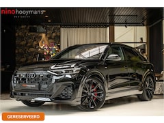 Audi Q8 - 60 TFSI e Competition | 5 jaar garantie | Alcantara | Rood stiksel | Rode gordel | Soft-cl