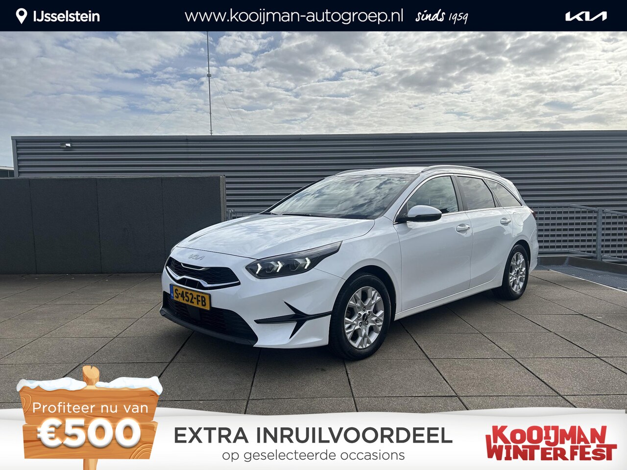Kia Cee'd Sportswagon - Ceed 1.5 T-GDi DynamicPlusLine 6-BAK TREKHAAK / ACHTERUITRIJCAMERA / KEYLESS - AutoWereld.nl