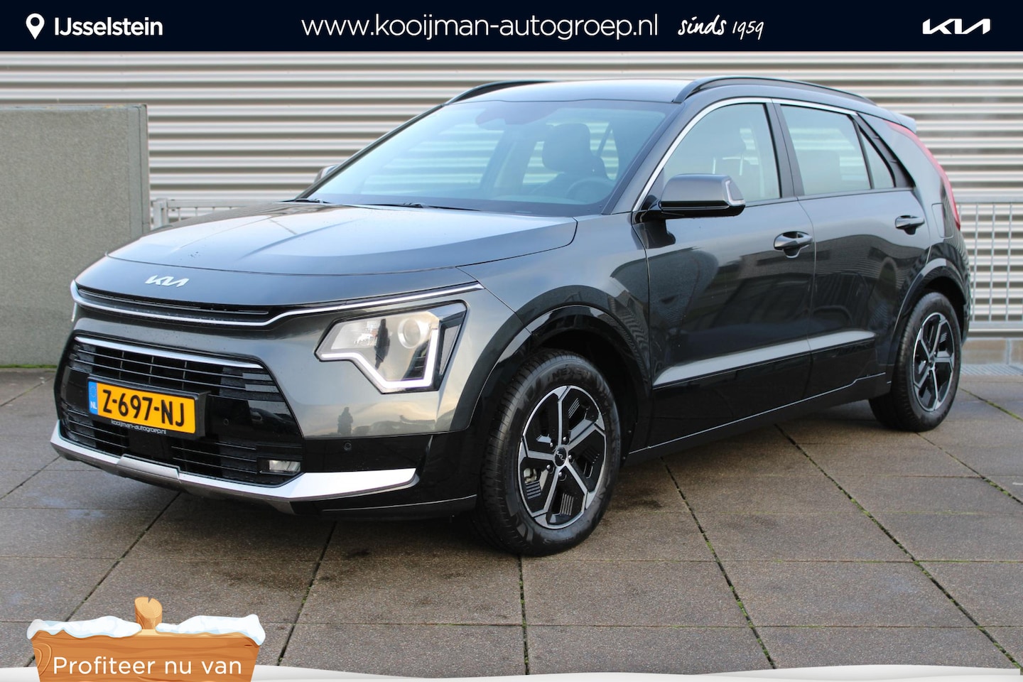 Kia Niro - 1.6 GDi Hybrid DynamicLine TREKHAAK / ACHTERUITRIJCAMERA / NAVIGATIE - AutoWereld.nl