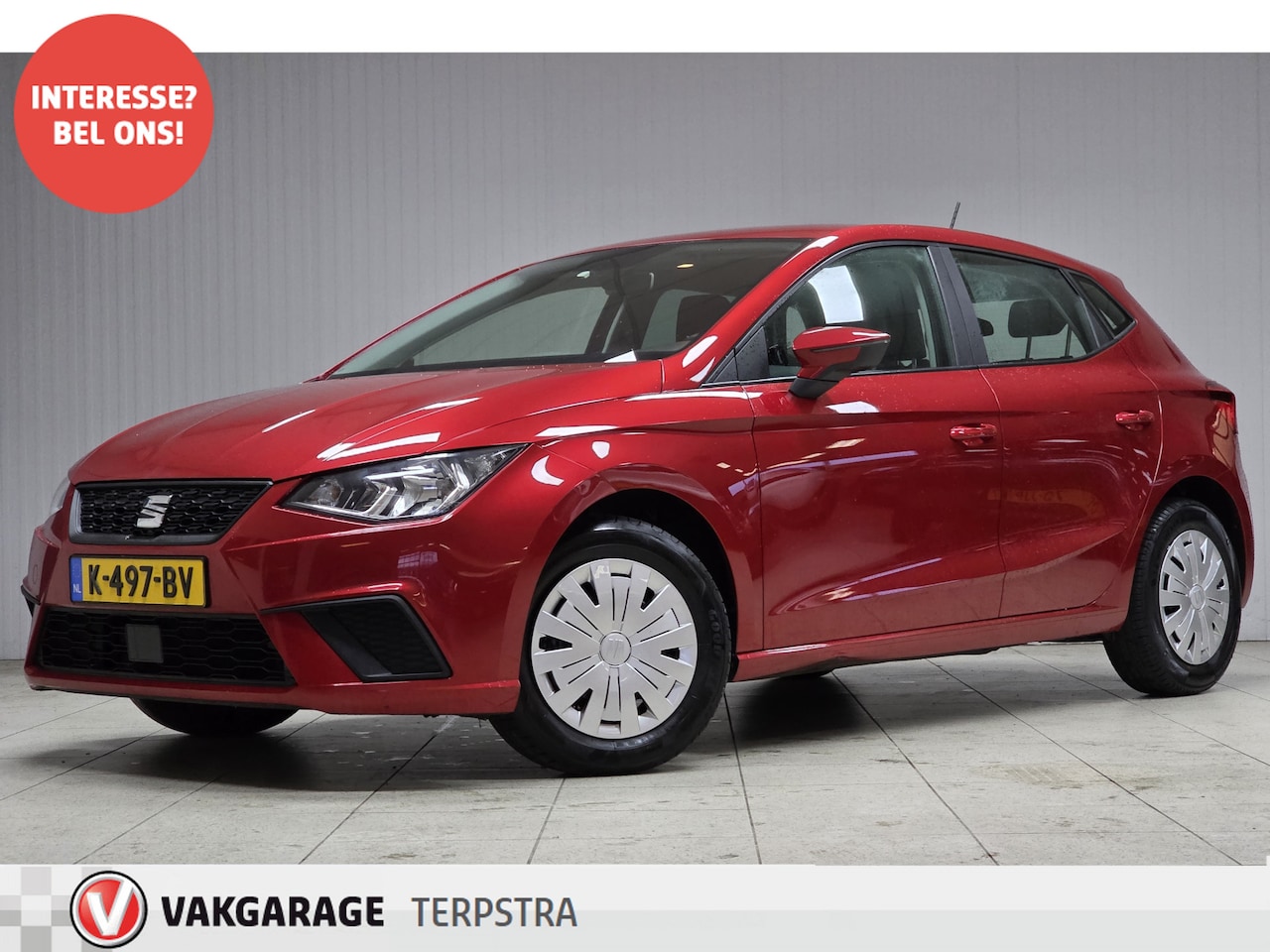 SEAT Ibiza - 1.0 TSI Style/ Clima/ Cruise/ Elek. pakket/ Isofix/ Bluetooth/ Multi. LEDER. Stuur/ Dagrij - AutoWereld.nl