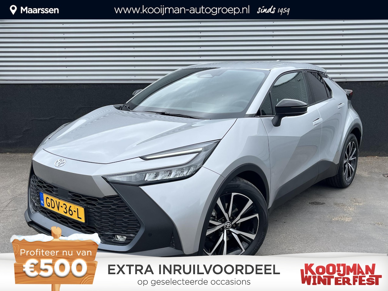 Toyota C-HR - 1.8 Hybrid 140 Dynamic Dodehoek detectie, achteruitrij camera, adaptieve cruise control, A - AutoWereld.nl