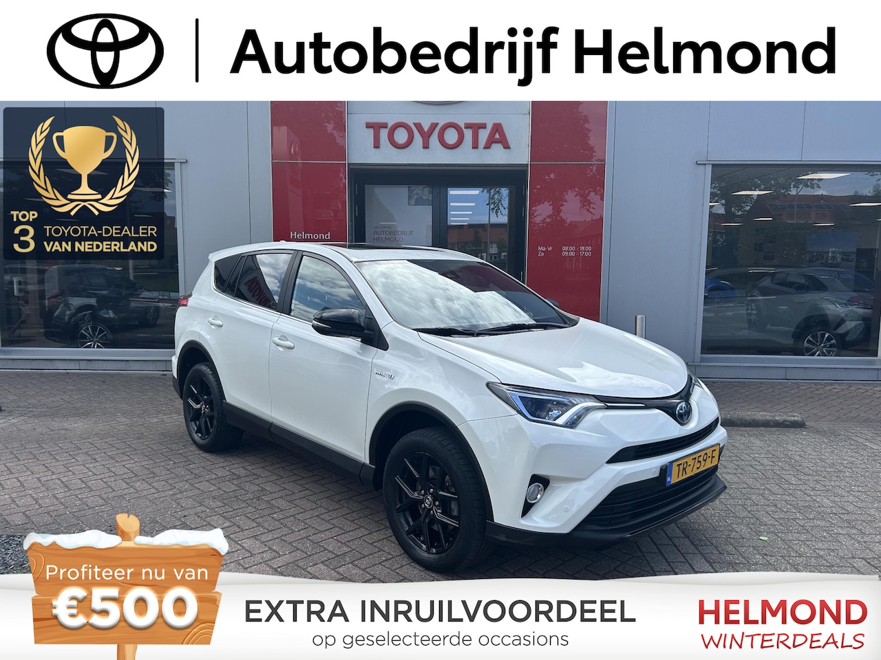 Toyota RAV4 - 2.5 Hybrid Black Edition 2.5 Hybrid Black Edition - AutoWereld.nl