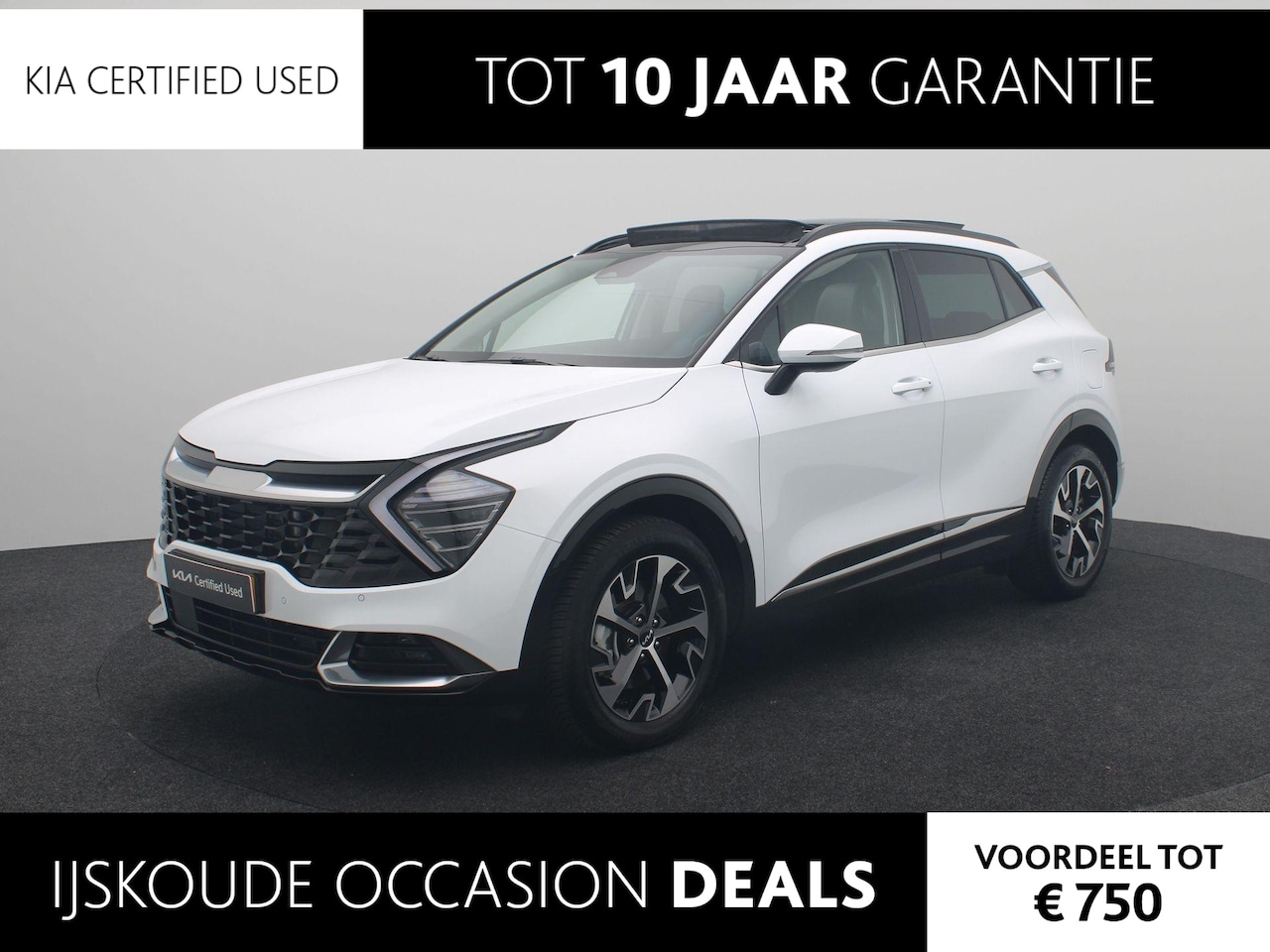 Kia Sportage - 1.6 T-GDi Hybrid DynamicPlusLine | Eerste Eigenaar | Trekhaak | All Season banden | - AutoWereld.nl