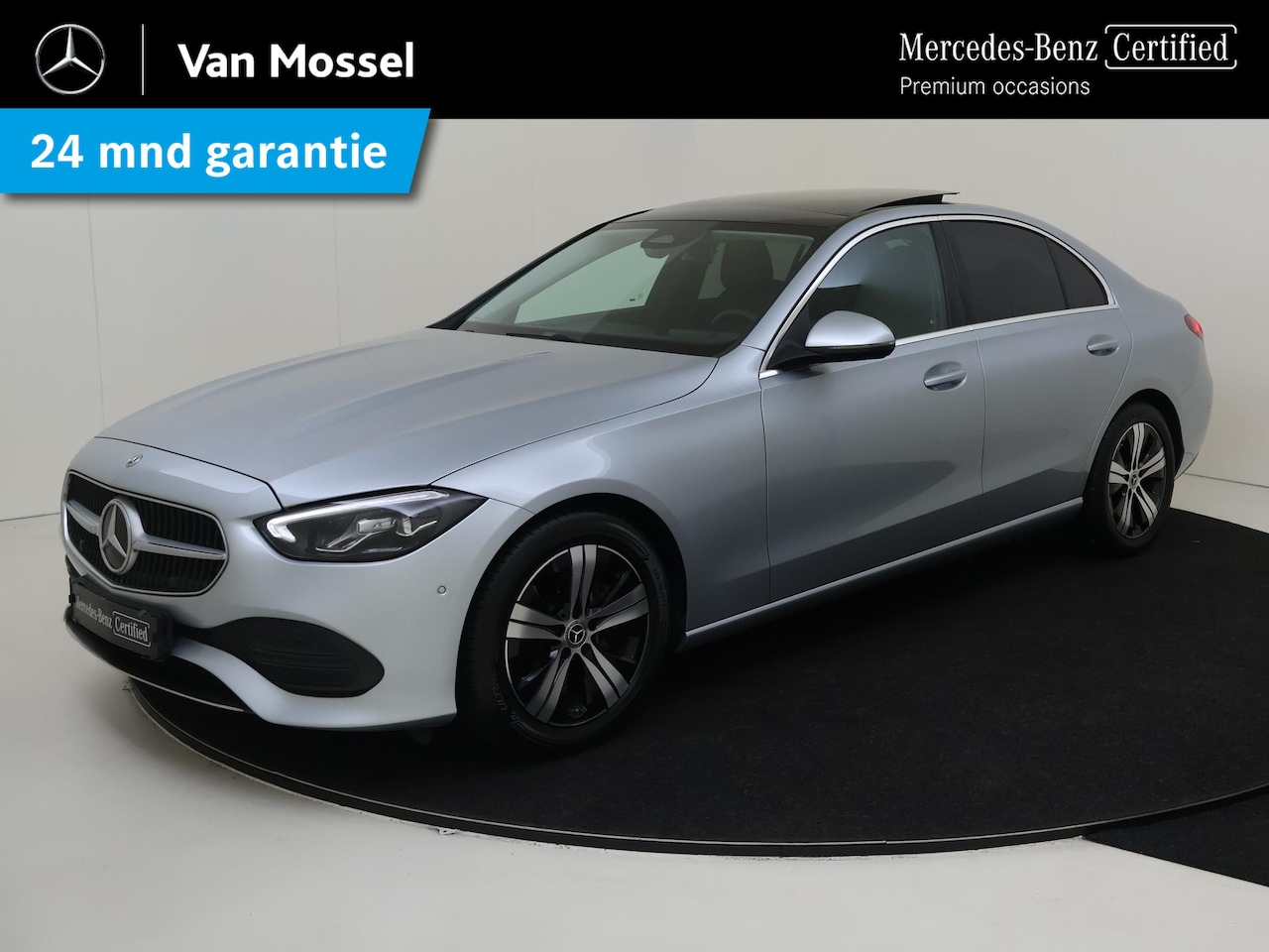 Mercedes-Benz C-klasse - 180 Luxury Line / Stoelverwarming / Achteruitrijcamera / Panorama-schuifdak / - AutoWereld.nl
