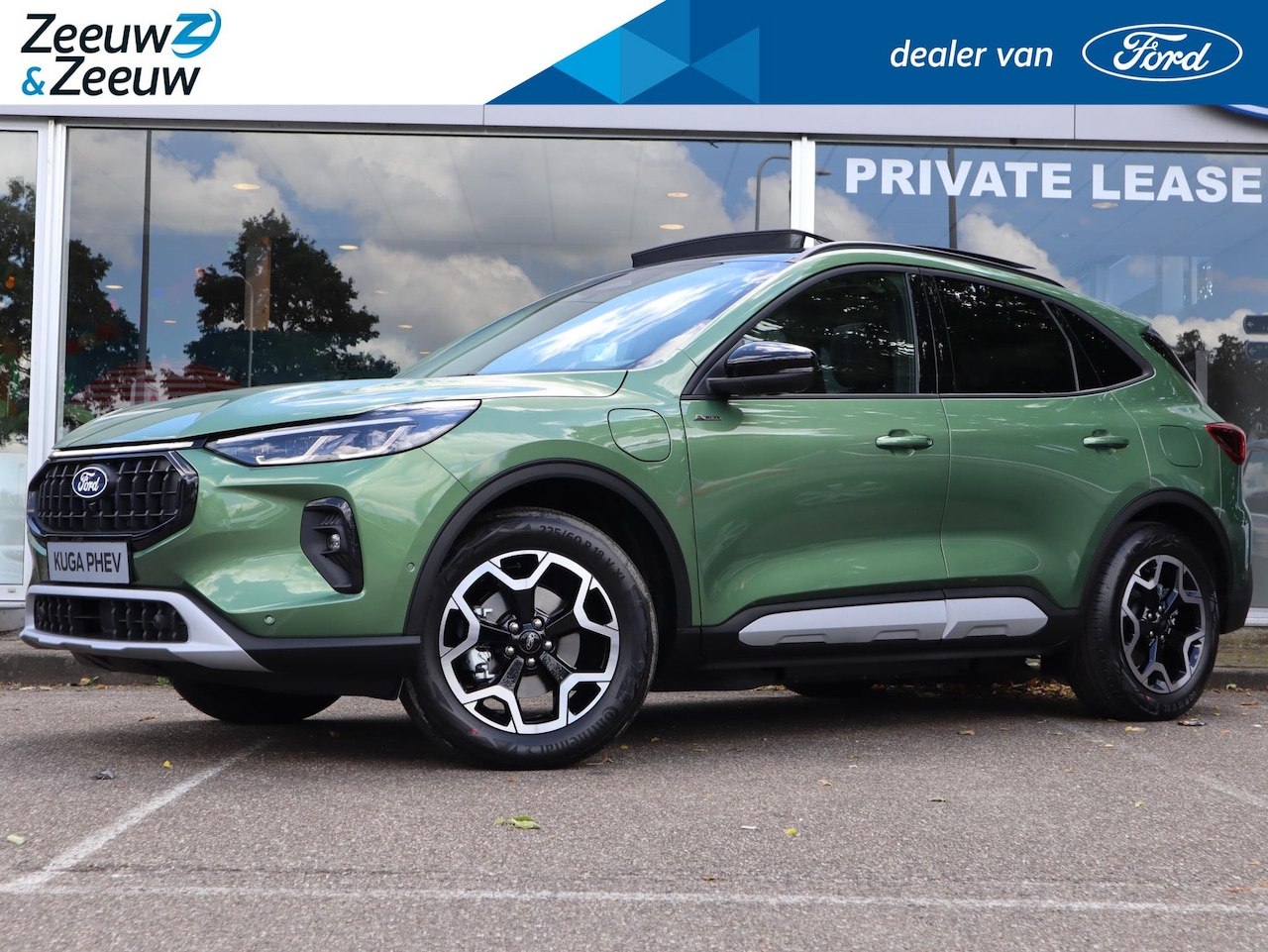 Ford Kuga - 2.5 PHEV Active X 243PK | 2100KG Trekgewicht | Nieuw Model | Matrix LED  | Panoramadak | W - AutoWereld.nl