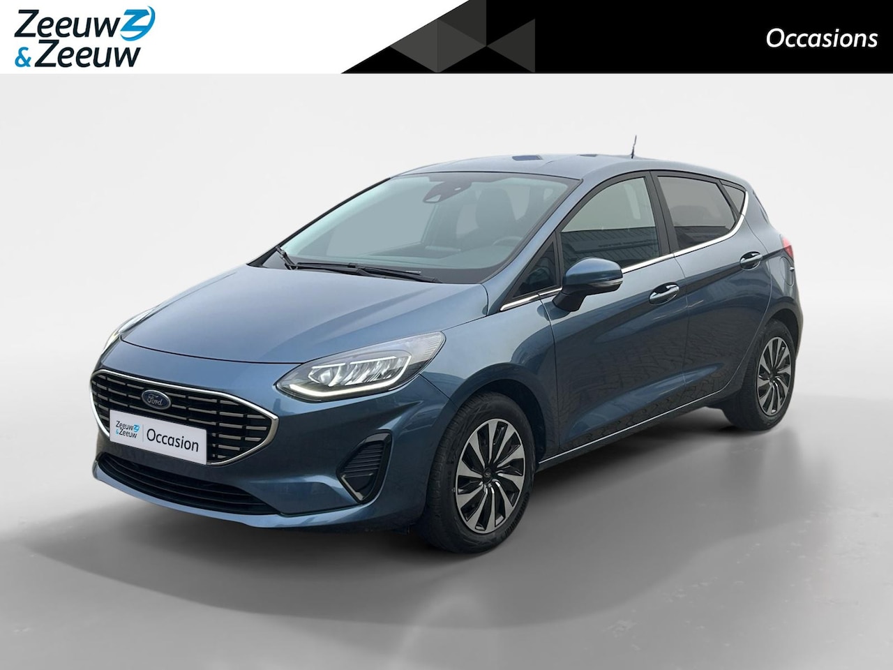 Ford Fiesta - 1.0 EcoBoost Titanium 125pk | Stoel- stuur en voorruitverwarming | Navigatie via Apple Car - AutoWereld.nl