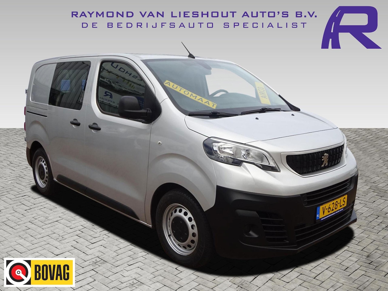 Peugeot Expert - 226C 1.6 BlueHDI 95 Premium AUTOMAAT L1 3 ZITPLAATSEN AIRCO CRUISE CONTROL - AutoWereld.nl