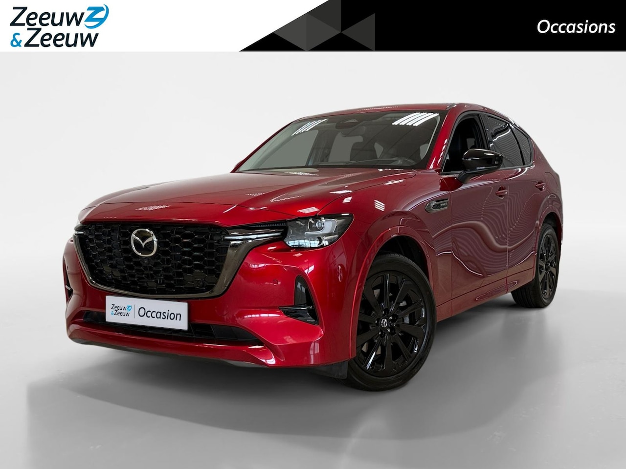 Mazda CX-60 - 2.5 PHEV | HOMURA | DRIVER + CONVENIENCE PACK | SOUL RED | - AutoWereld.nl