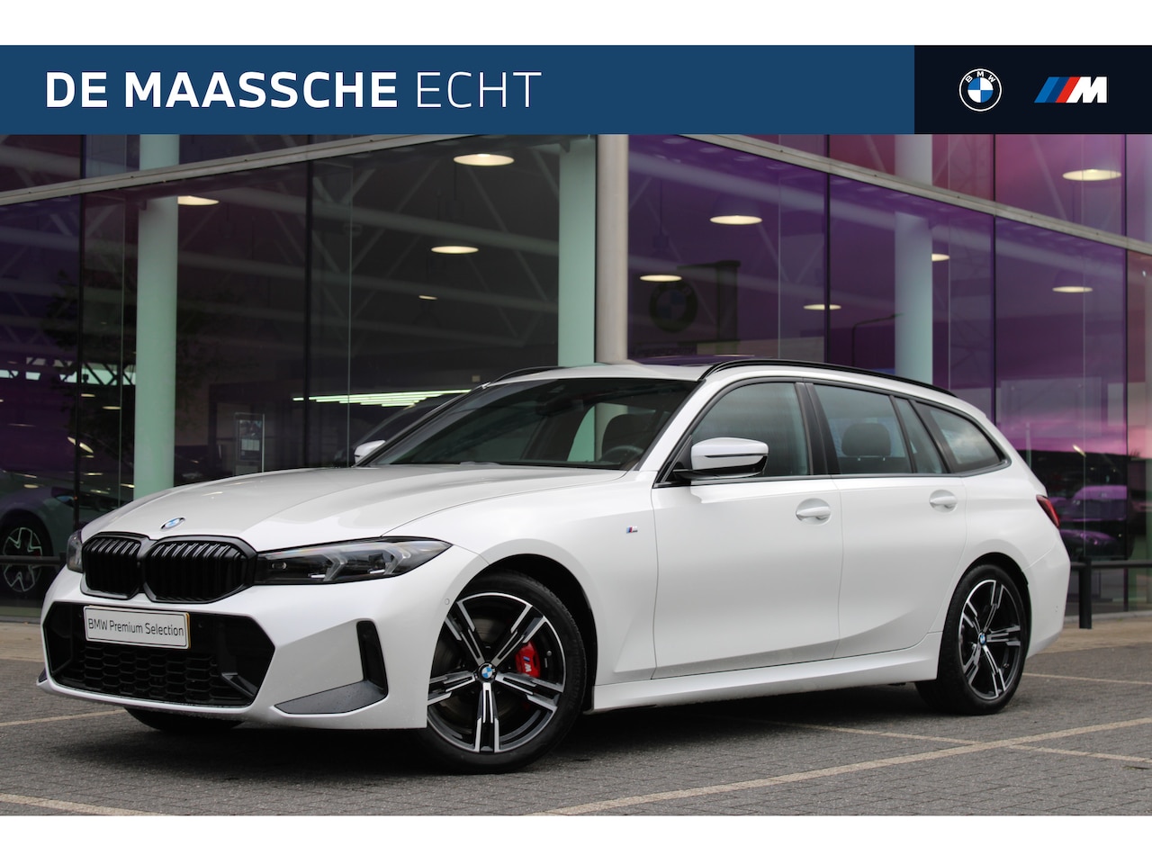 BMW 3-serie Touring - 330i xDrive High Executive M Sport Automaat / Panoramadak / Trekhaak / Sportstoelen / Comf - AutoWereld.nl