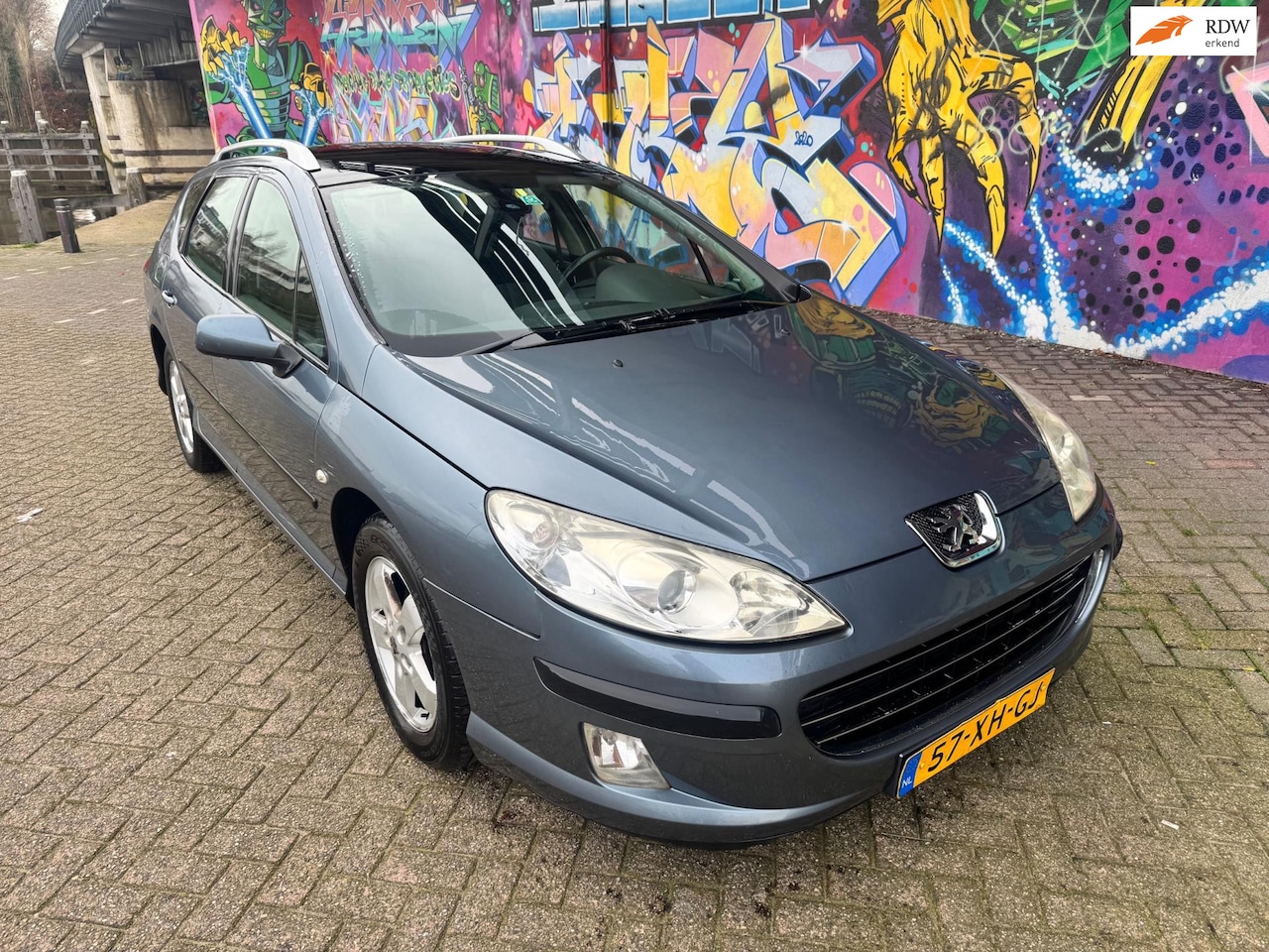 Peugeot 407 SW - 1.8-16V Premium panorama dak airco navigatie sport velgen leuke auto inruil koopje abs sto - AutoWereld.nl