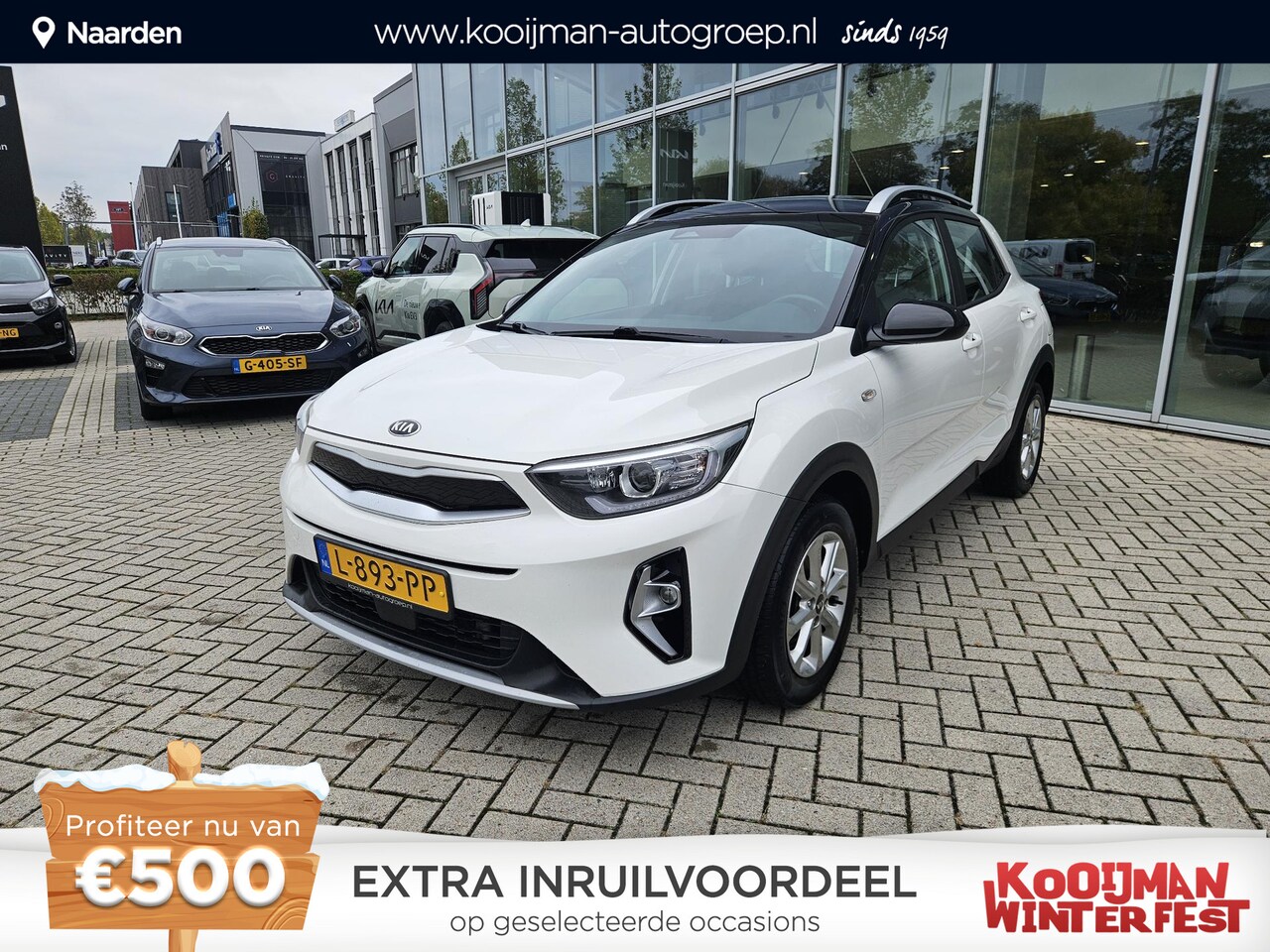 Kia Stonic - 1.0 T-GDi MHEV DynamicLine Trekhaak|Lmv|Dealer onderhouden!! - AutoWereld.nl