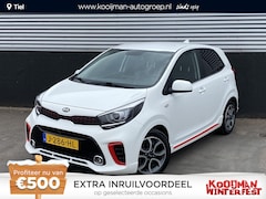 Kia Picanto - 1.0 MPi GT-Line Edition 1e eign. Nieuw geleverd en dealeronderhouden, Cruise control, navi