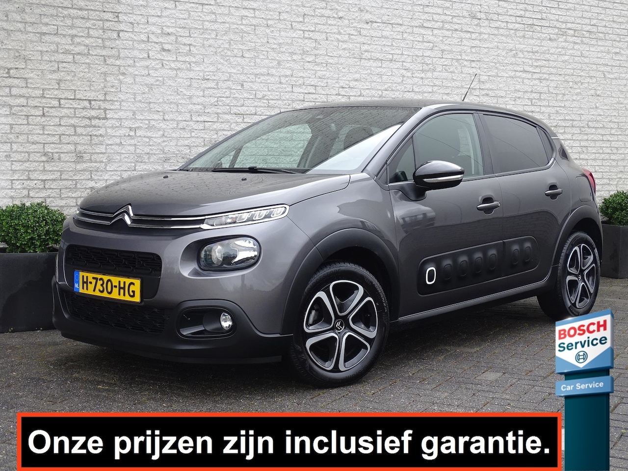 Citroën C3 - FEEL 1.2 NAVI/CRUISE/CLIMATE/CARPLAY-ANDROID AUTO/PARKEERSENSOREN - AutoWereld.nl