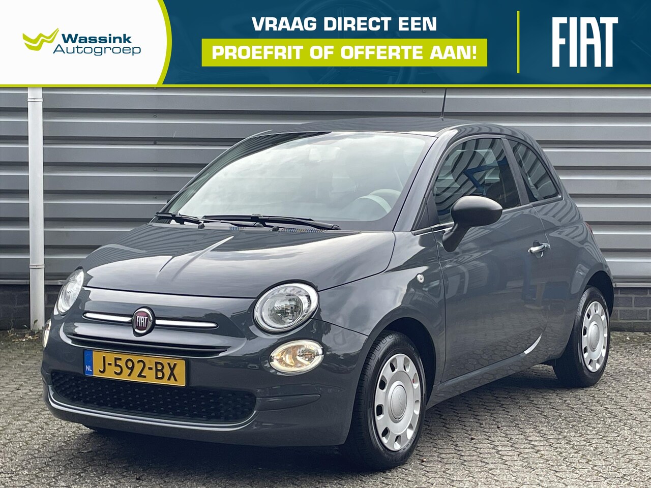 Fiat 500 - 1.0 70pk Hybrid Pop I Bluetooth I Airco I Radio - AutoWereld.nl