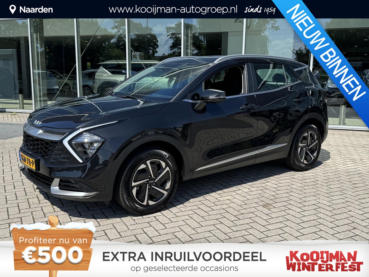 Kia Sportage - 1.6 T-GDi Hybrid DynamicLine Nav|Camera|Lmv - AutoWereld.nl