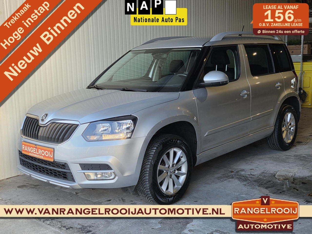 Skoda Yeti - 1.2 TSI Greentech JOY 1.2 TSI Greentech JOY, trekh., stoelverw., clima, cruise - AutoWereld.nl