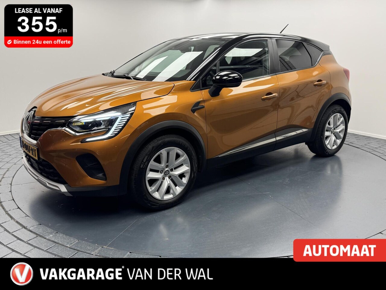 Renault Captur - 1.3 TCe 140 Intens Automaat-Navigatie-Trekhaak-Cr.contr-Clima-Parkeersensoren - AutoWereld.nl