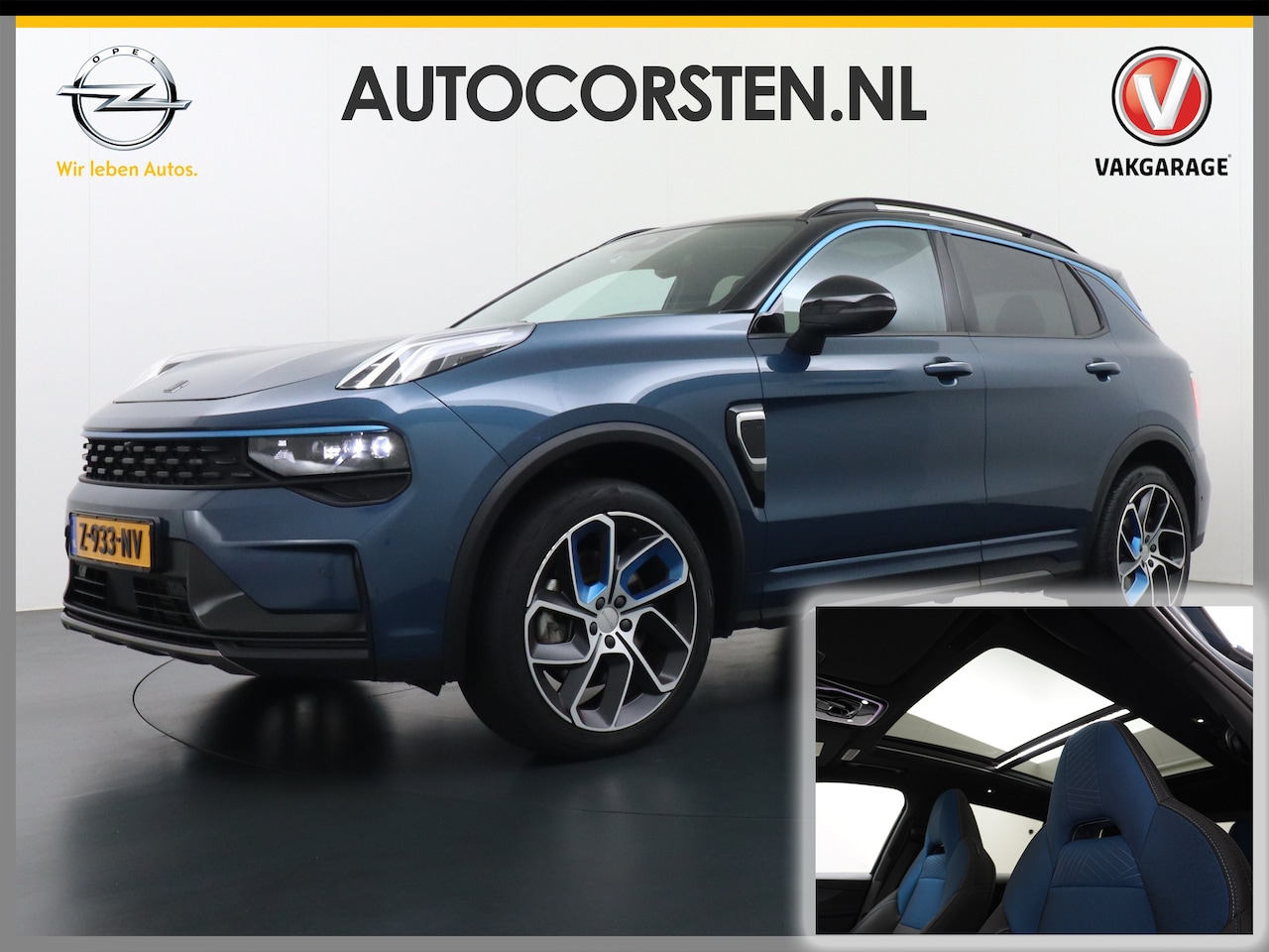 Lynk & Co 01 - 1.5 PHEV AUT-7 261pk Pano-Schuifdak Lmv 20" 360°Camera Zwarte hemel bekleding Apple Carpla - AutoWereld.nl