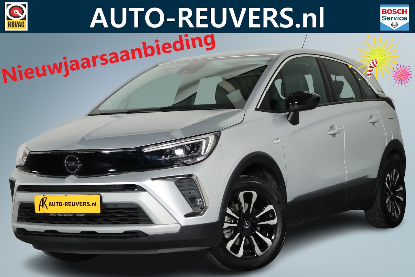 Opel Crossland - 1.2 Turbo Elegance / LED / Navi / CarPlay / Camera - AutoWereld.nl