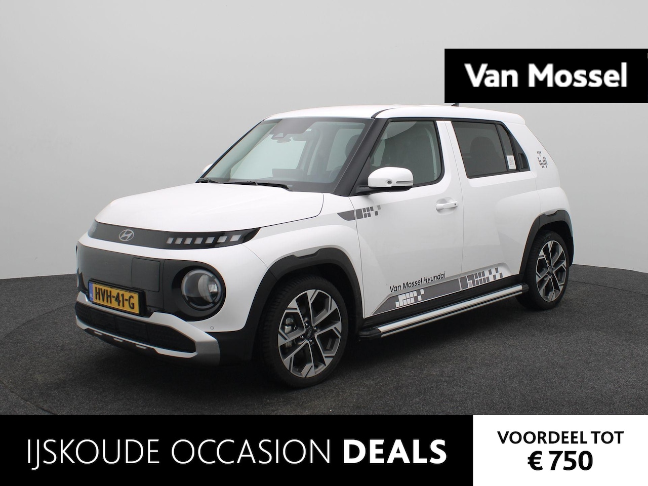 Hyundai Inster - Pulse 49 kWh | Winter Pack | Side Step | 17 Inch lichtmetaal | Climate Control | Achteruit - AutoWereld.nl