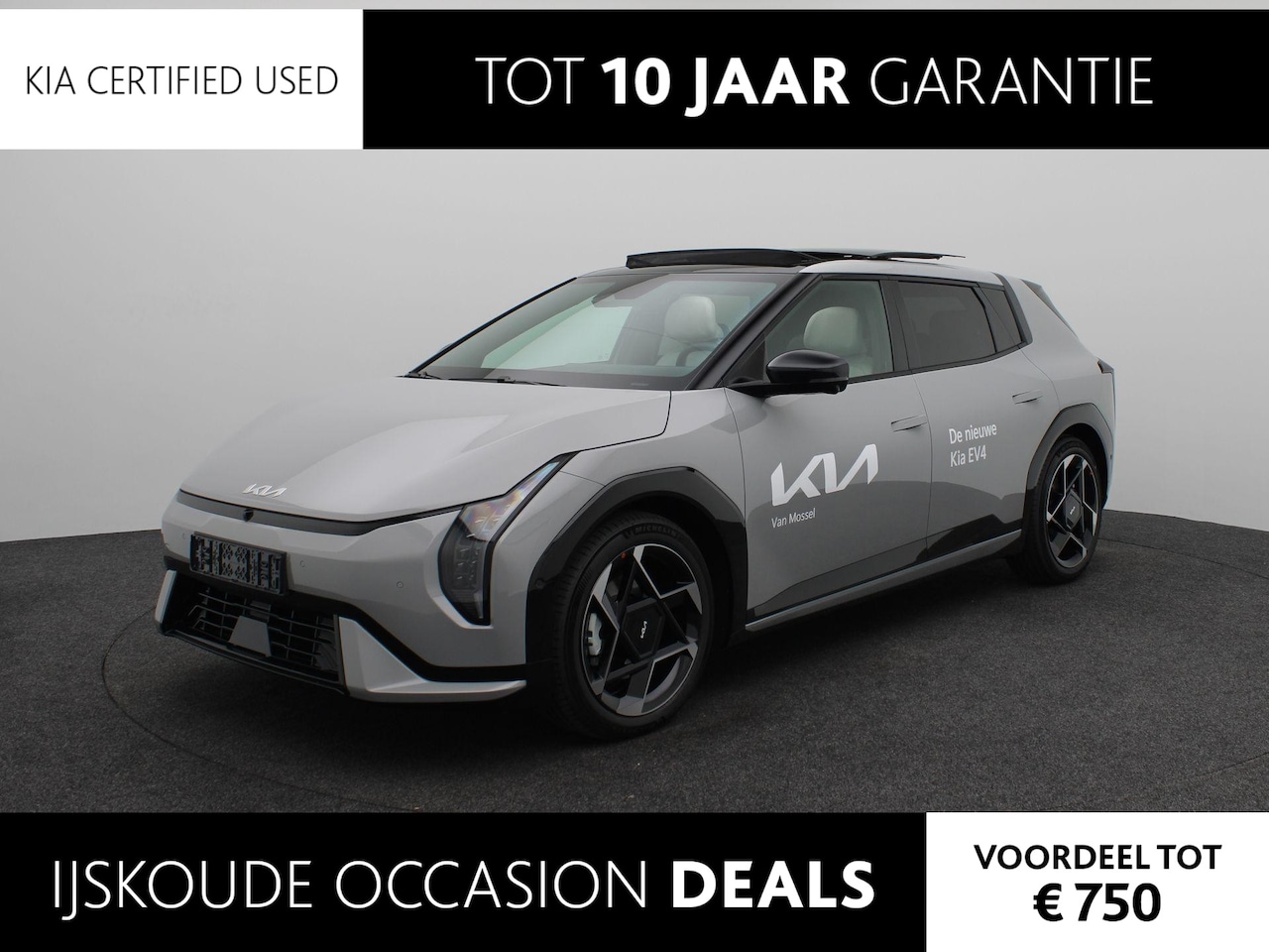 Kia EV4 - Hatchback GT-PlusLine 81.4 kWh | DEMO | 360 Camera | Stoel Stuur verwarming | Stoel Ventil - AutoWereld.nl