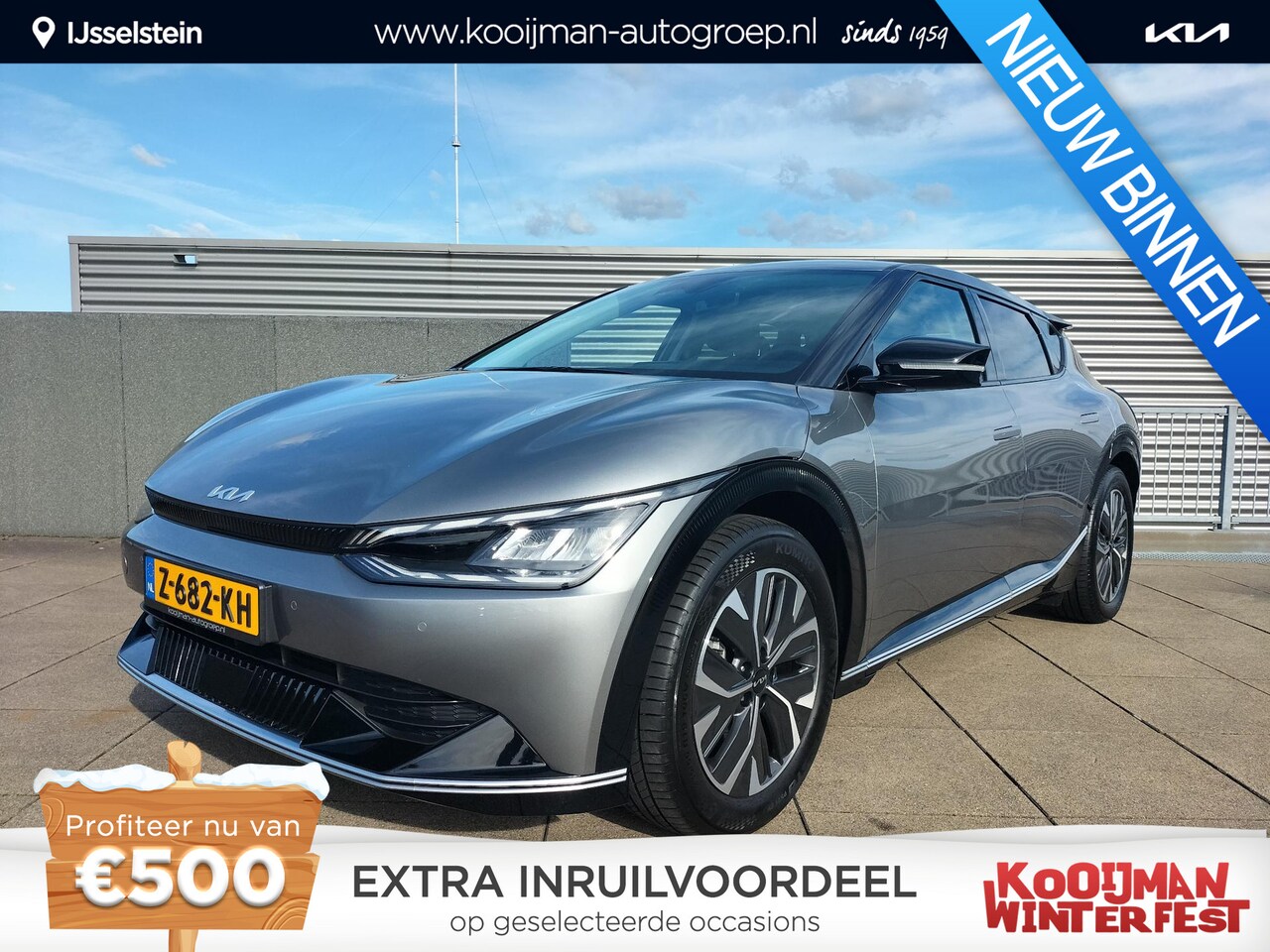 Kia EV6 - Plus 77.4 kWh Navigatie / Camera / Trekhaak - AutoWereld.nl