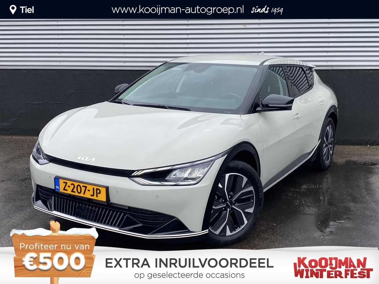 Kia EV6 - Plus 77.4 kWh Stoel- & stuurverwarming, navigatie, dodehoekdetectie, Apple CarPlay/Android - AutoWereld.nl