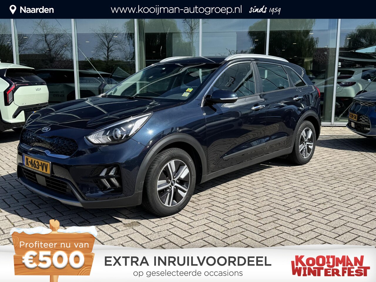 Kia Niro - 1.6 GDi Hybrid DynamicLine Nav|Camera|Cruise control| 1e eigenaar!!| Dealer onderhouden!! - AutoWereld.nl