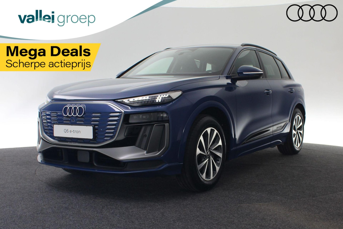 Audi Q6 e-tron - Advanced edition Performance 100kWh 225kW / 306 pk | Tech plus | Sportstoel zwart leder-ku - AutoWereld.nl