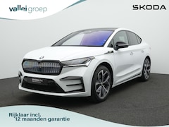 Skoda Enyaq Coupé iV - 80 RS 299 pk SOH 92% | Panoramadak | Trekhaak | Leder | Geheugen-/massagestoel | Adaptief