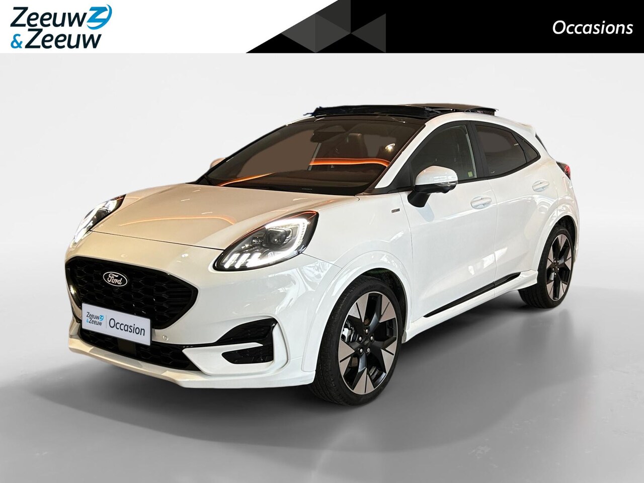 Ford Puma - 1.0 EcoBoost Hybrid ST-Line X 155pk automaat | Stoel- stuur en voorruitverwarming | Kantel - AutoWereld.nl