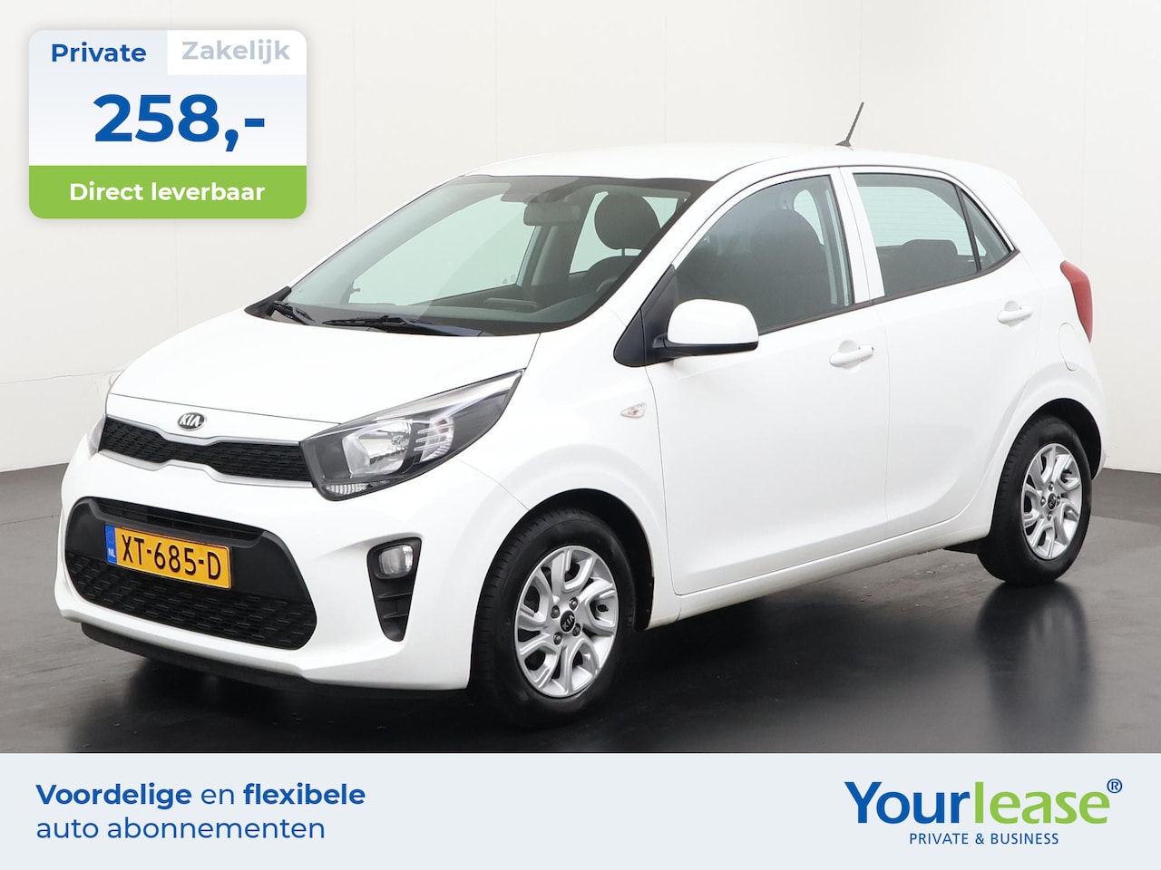 Kia Picanto - 1.0 CVVT EconomyPlusLine | All-in 258,- Private Lease | Direct uit voorraad - AutoWereld.nl