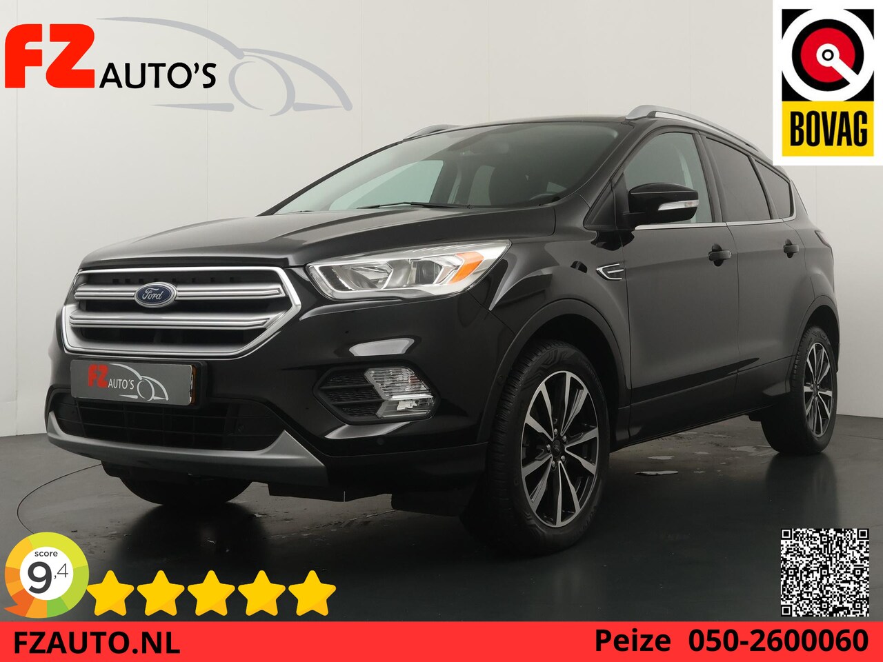 Ford Kuga - 1.5 EcoBoost Titanium - Navigatie - Stoel+stuurverwarming - Trekhaak - Climate Control - AutoWereld.nl