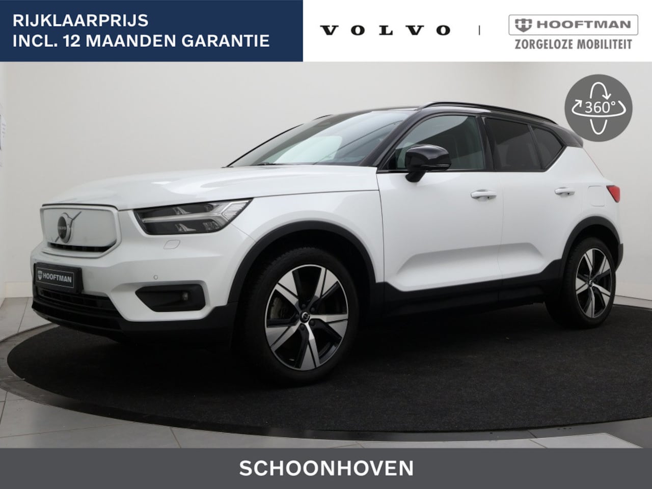 Volvo XC40 - RECHARGE P8 AWD INTRO EDITION SCHUIFDAK 360GR CAM TREKHAAK - AutoWereld.nl